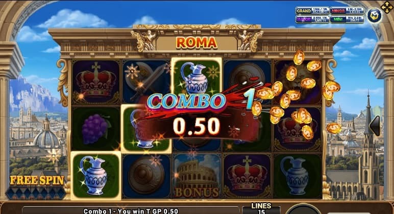 Slotxo Roma playing 3