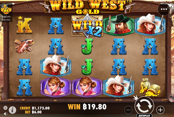 เกม Wild West Gold 2